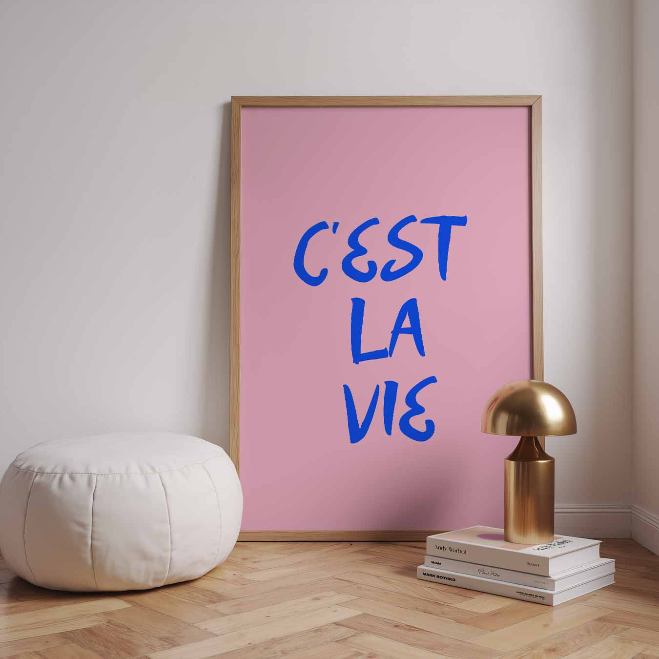 C'est La Vie Poster