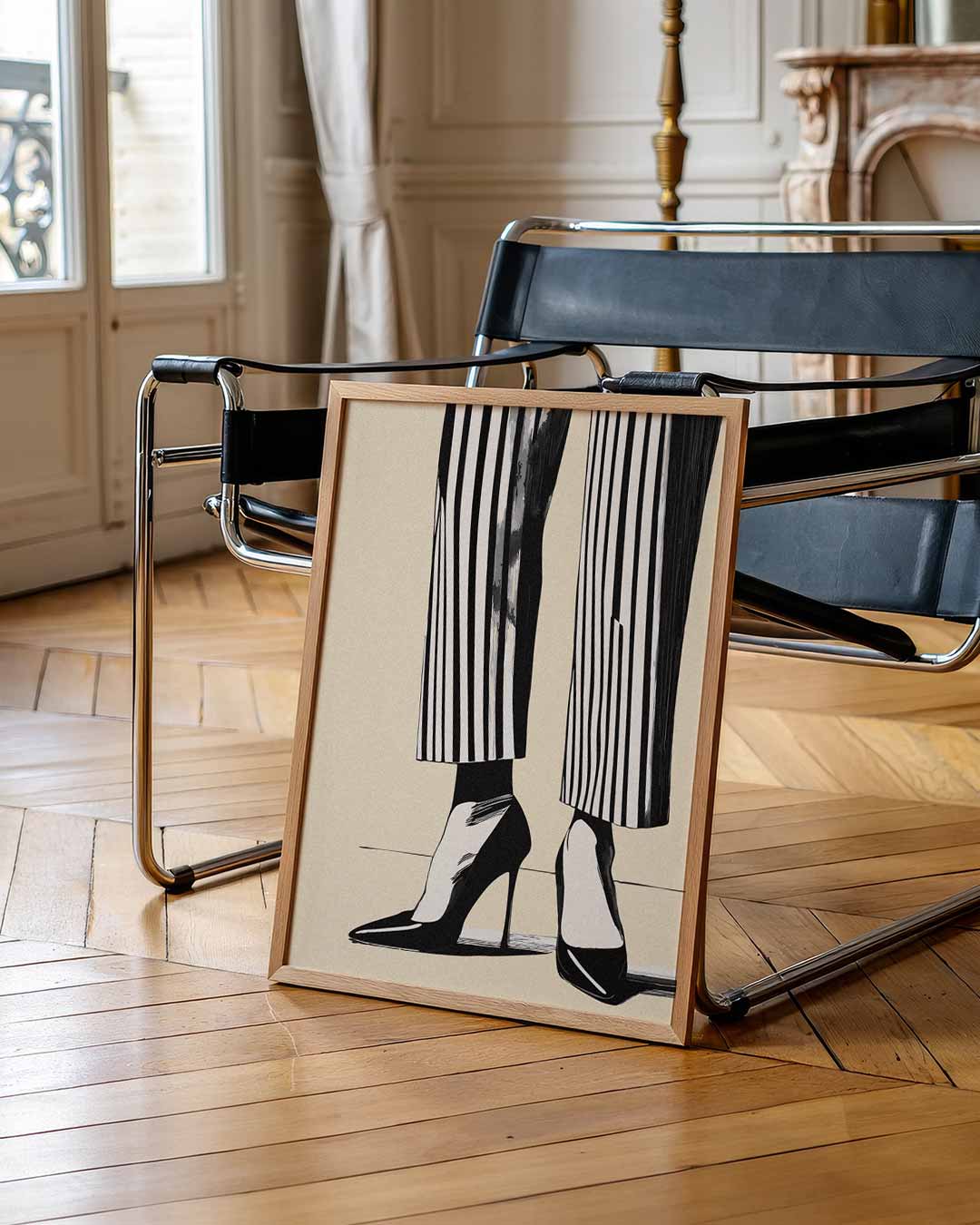 Stijlvolle Stiletto Vibes Poster