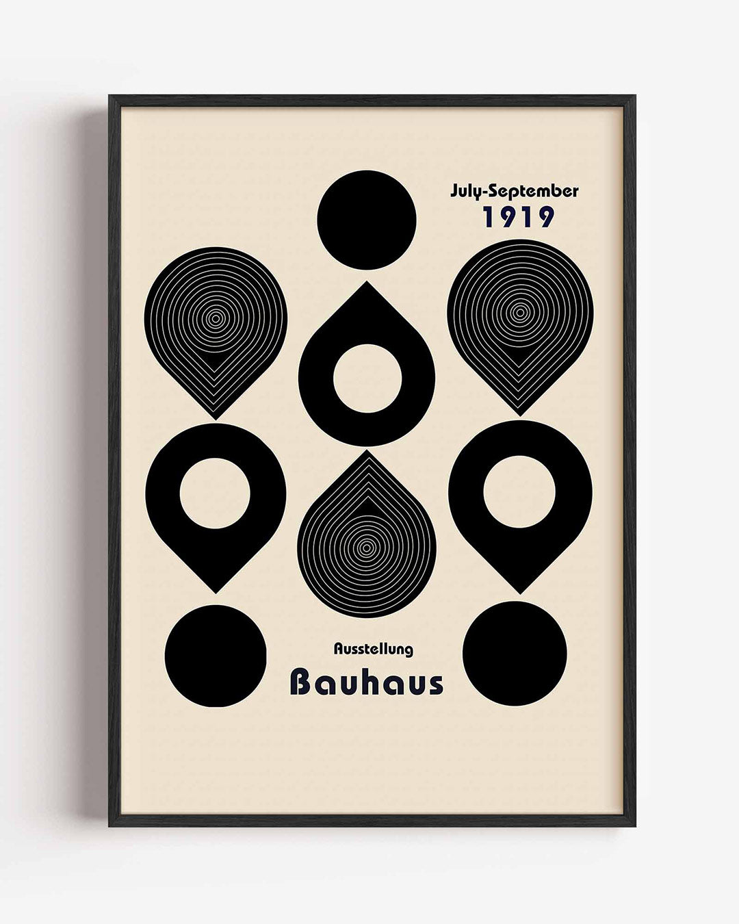 Vormen en vlaken Poster