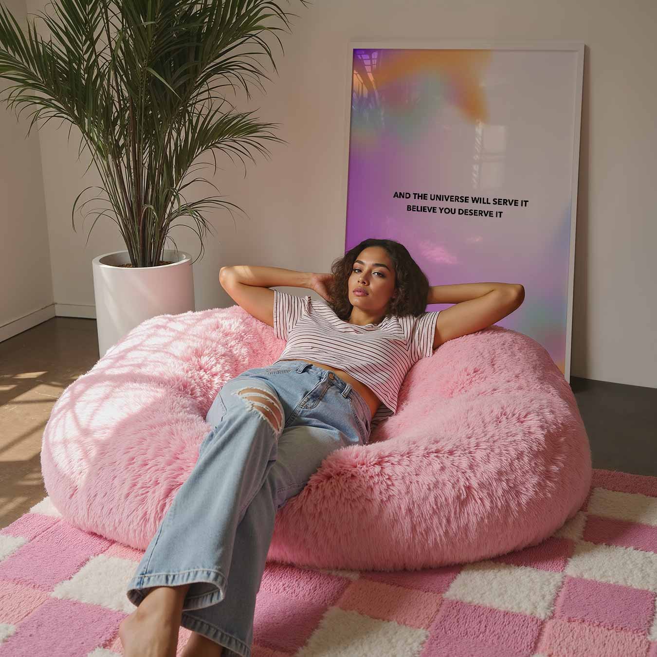 Believe You Deserve It Poster-WallArtistic