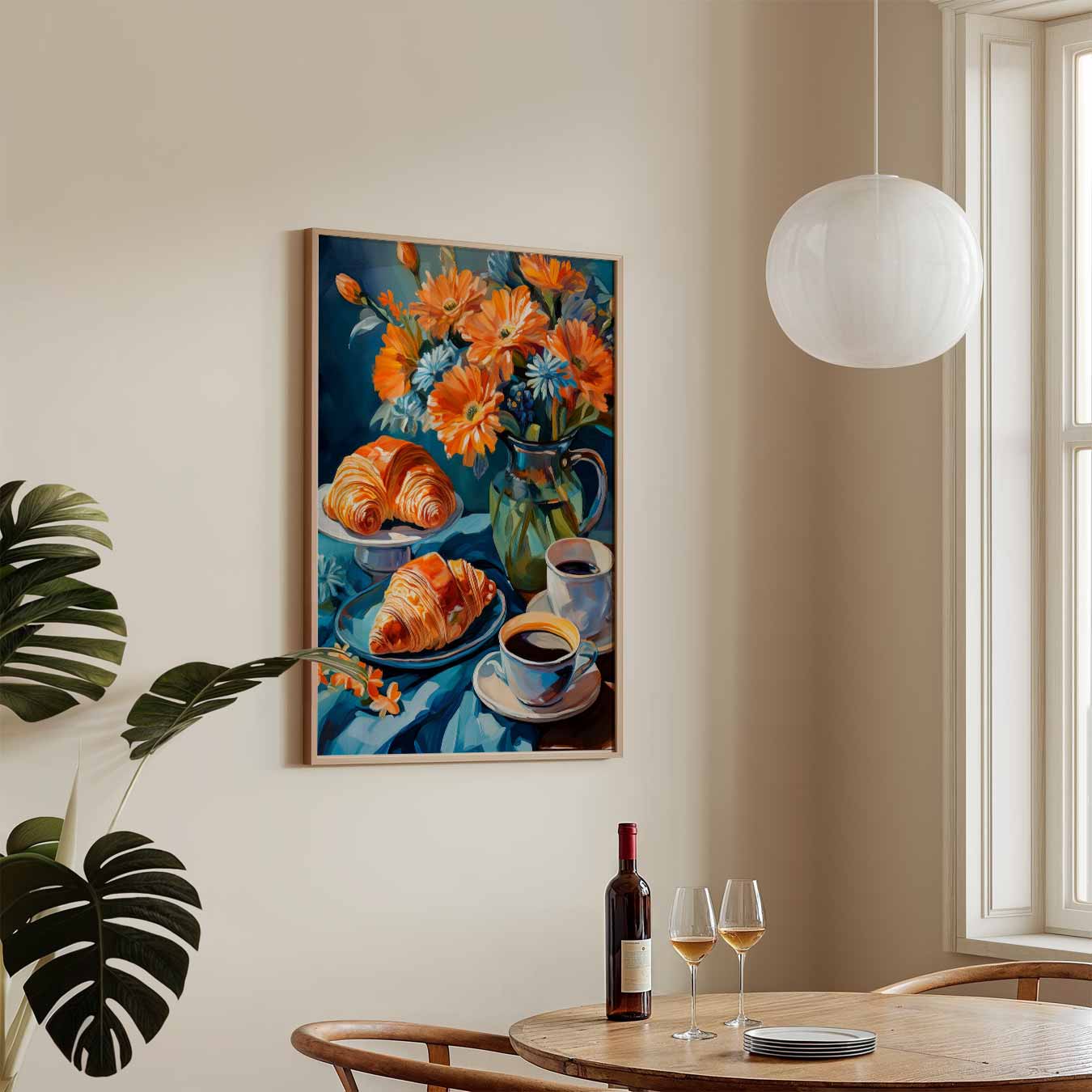 Rustieke Ontbijt Sfeerposter-WallArtistic