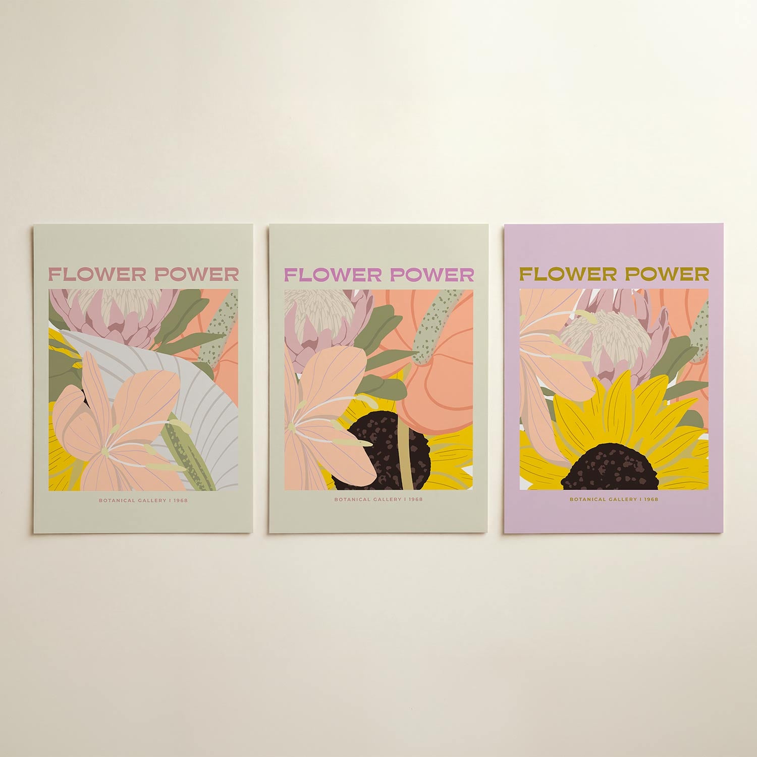 Bloemenpracht Posterset