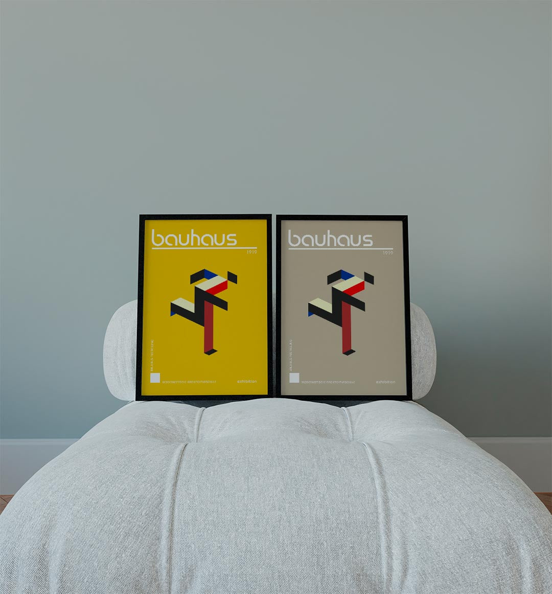 Kleurrijke vormen Posterset