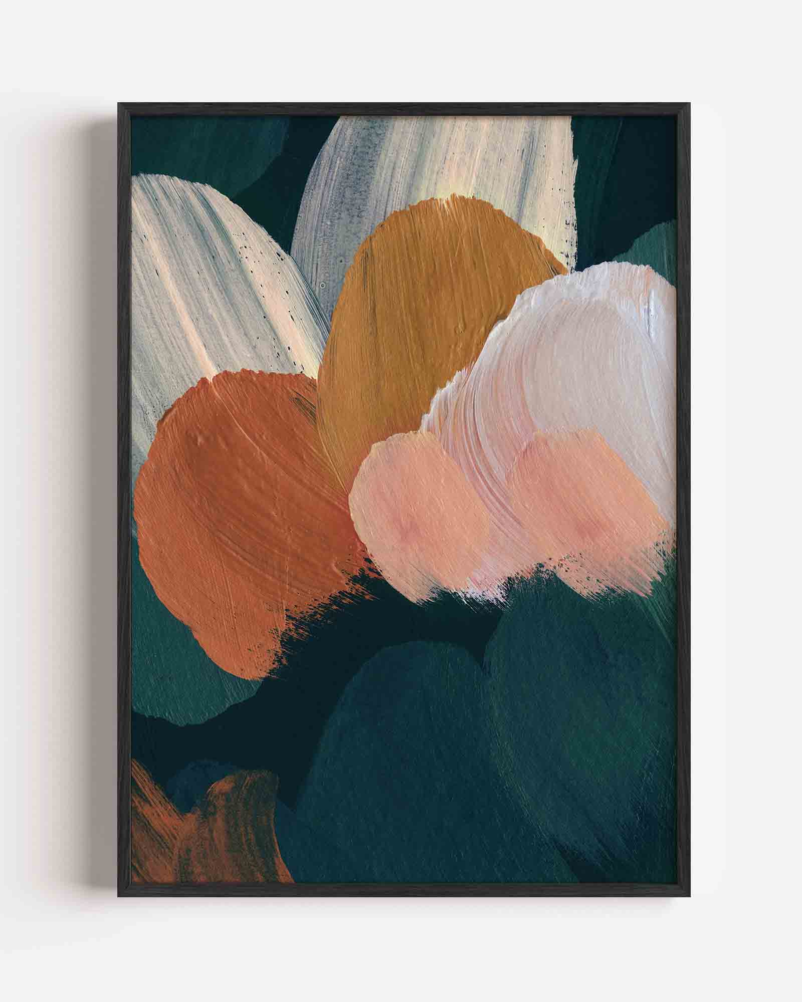 Abstracte vormen Poster