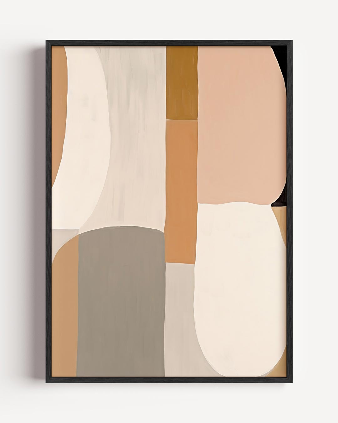 Rustgevende Abstracte Kunstposter-WallArtistic