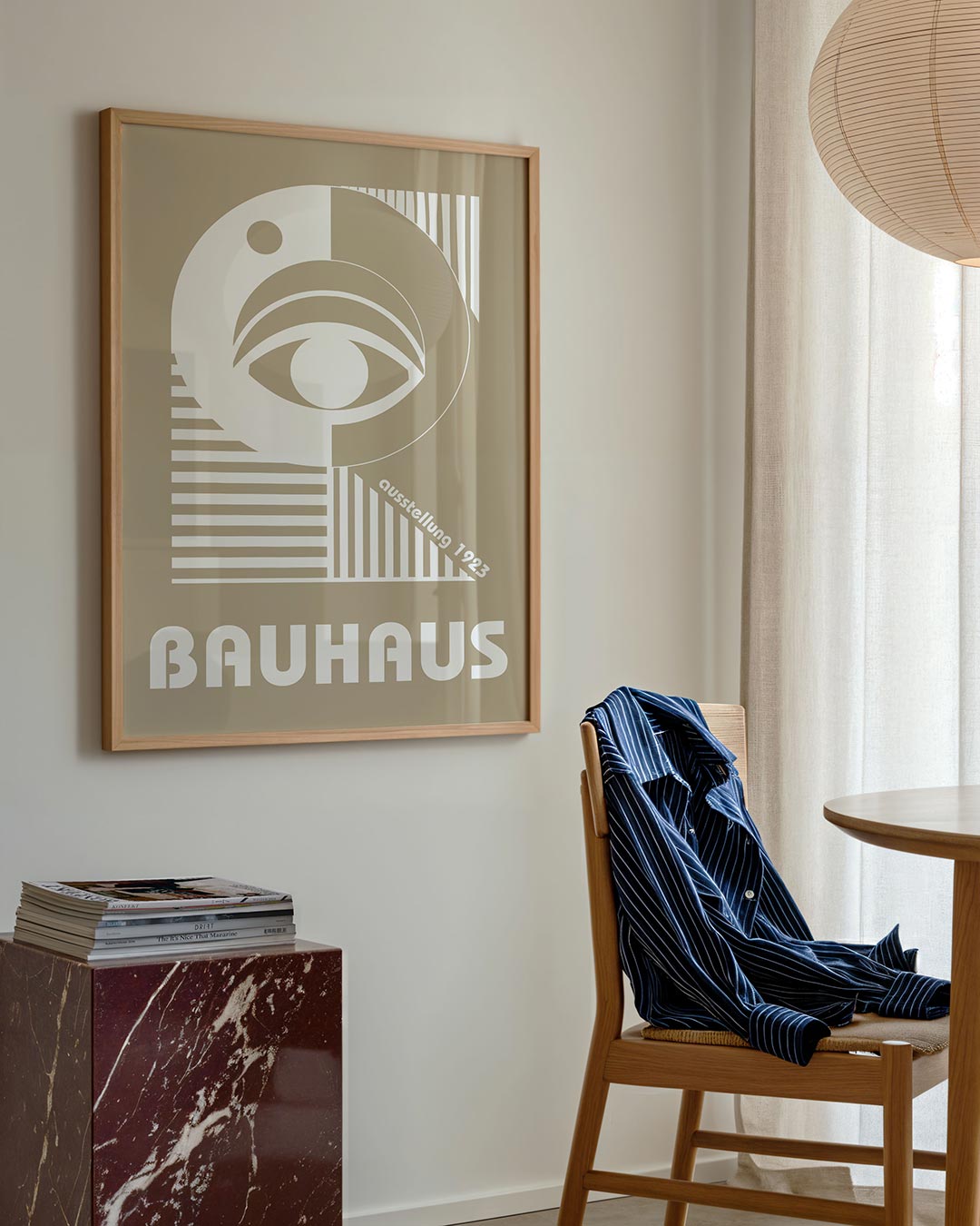 Oog en lijnen Poster