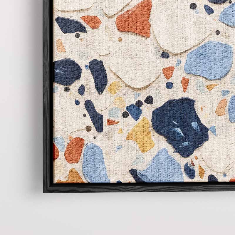 Levendig Terrazzo Inspiratie Kunstwerk-canvas-dibond-plexiglas-wanddecoratie-WallArtistic