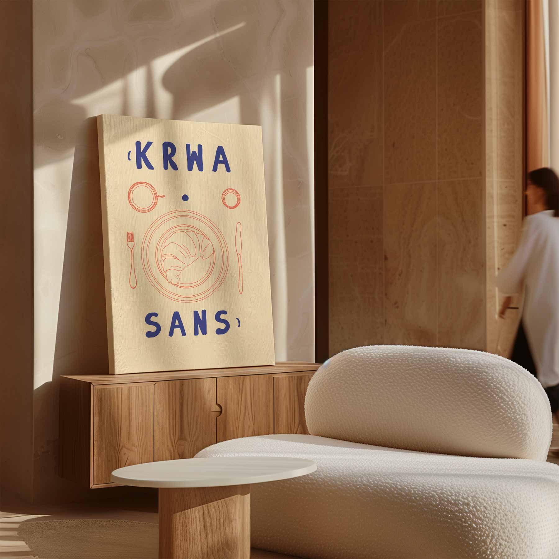 Ontbijt in Stijl Kunstwerk-canvas-dibond-plexiglas-wanddecoratie-WallArtistic