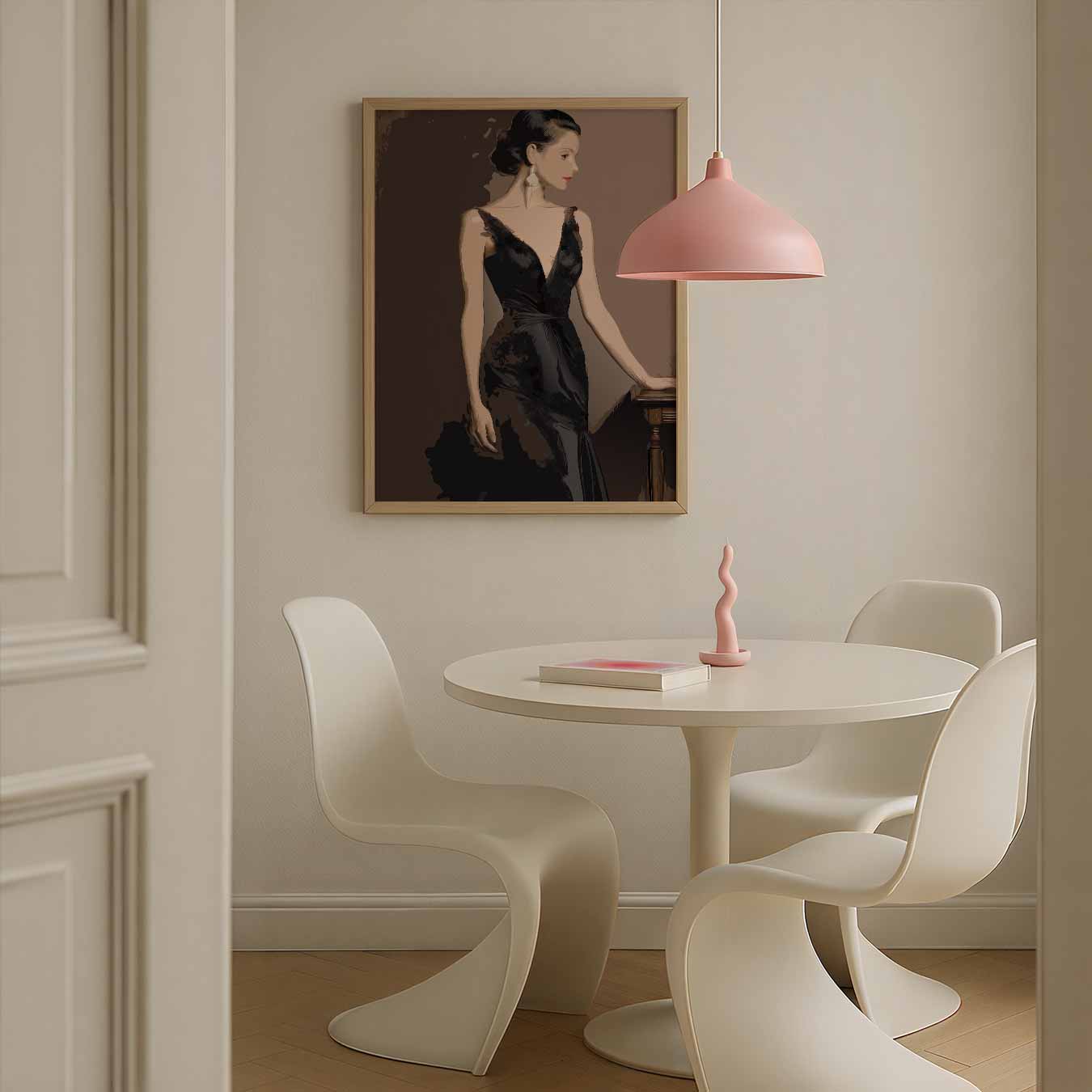 Elegante Avondjurk Poster