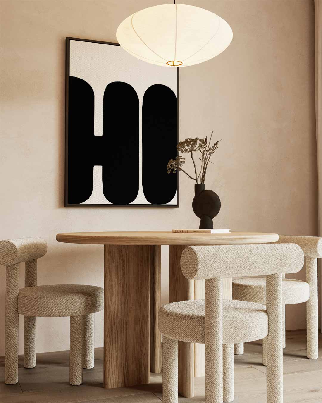 Moderne Typografie Kunstwerk-canvas-dibond-plexiglas-wanddecoratie-WallArtistic