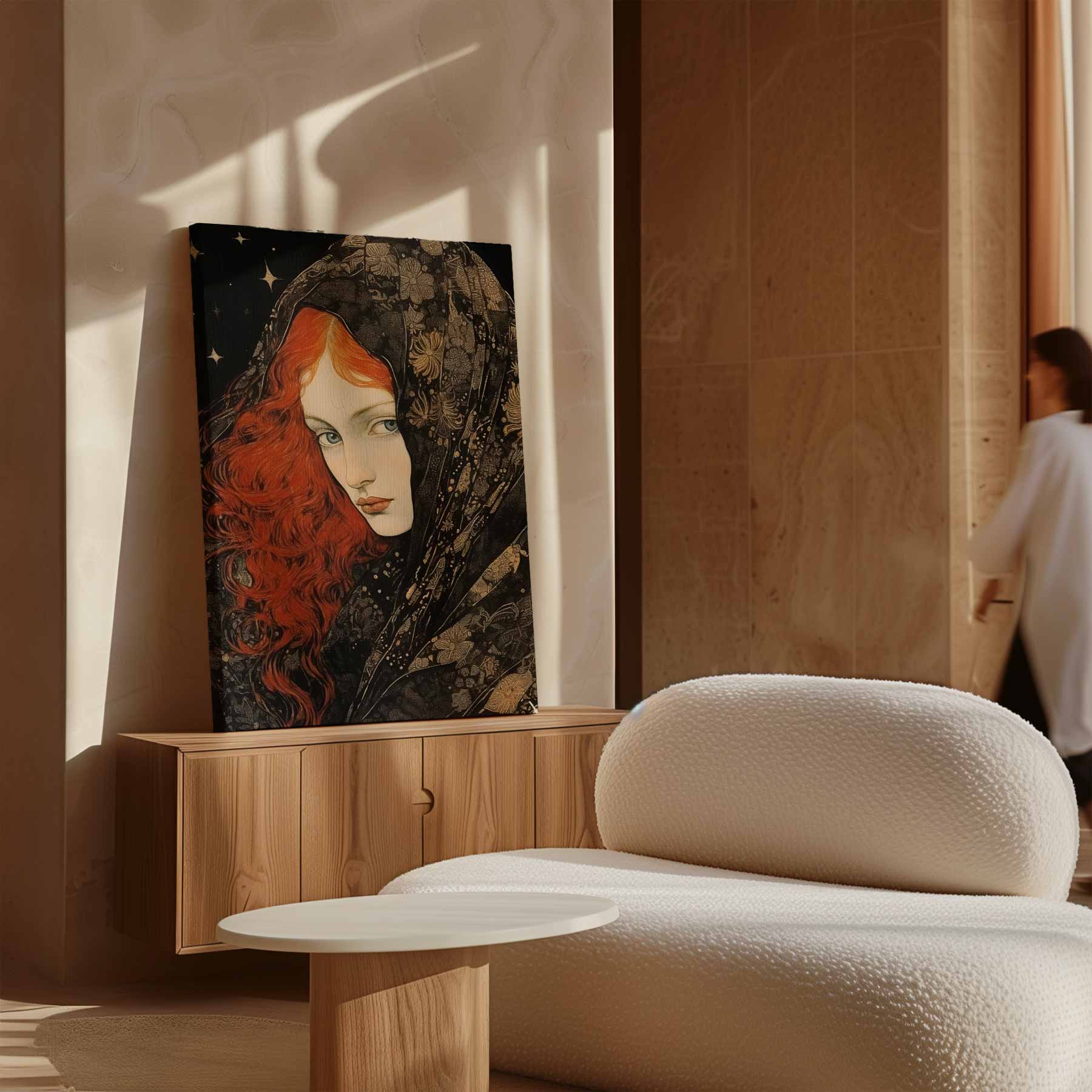 Sterrennacht Mysterie Kunstwerk-canvas-dibond-plexiglas-wanddecoratie-WallArtistic