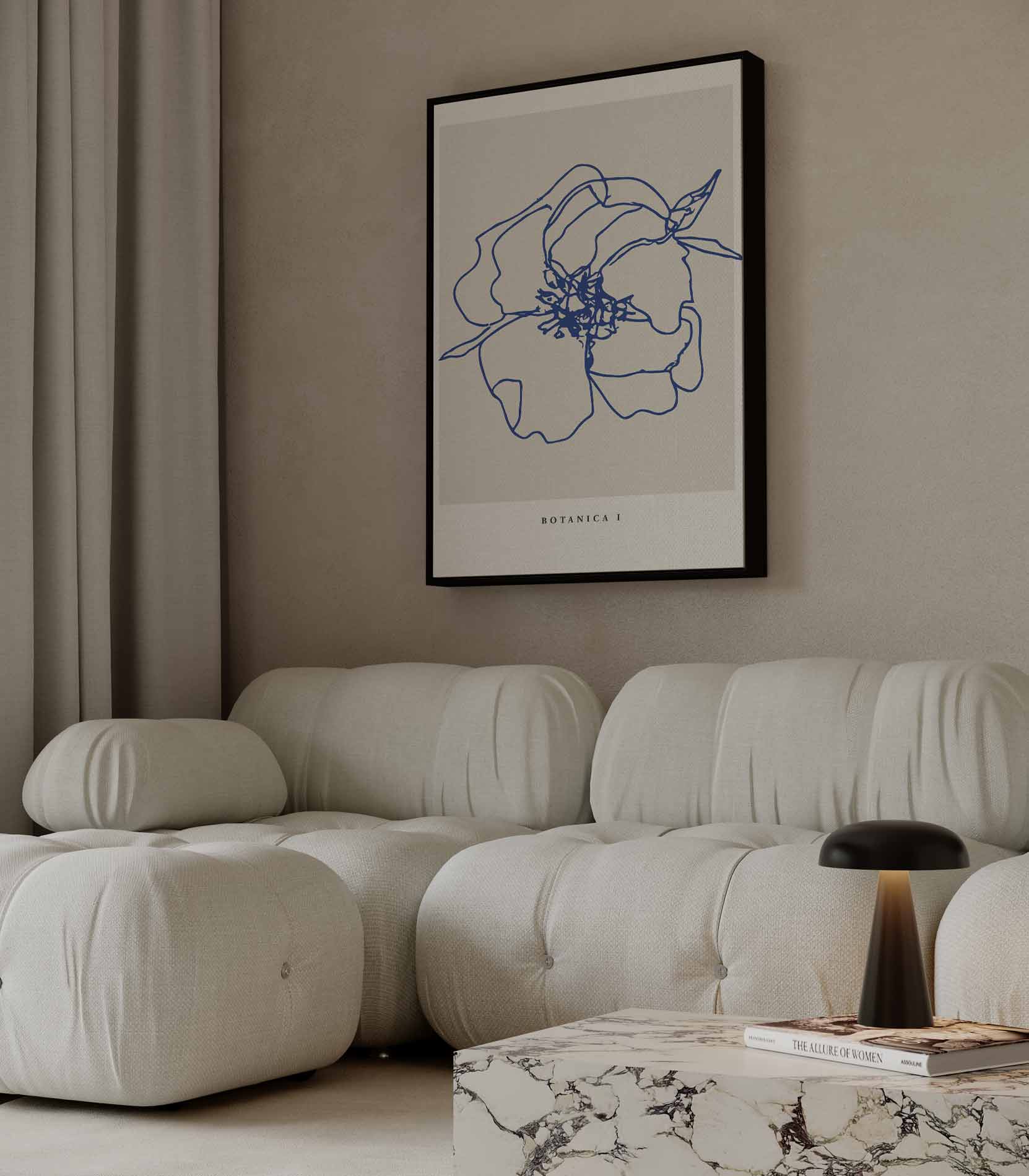Botanica I Kunstwerk-canvas-dibond-plexiglas-wanddecoratie-WallArtistic