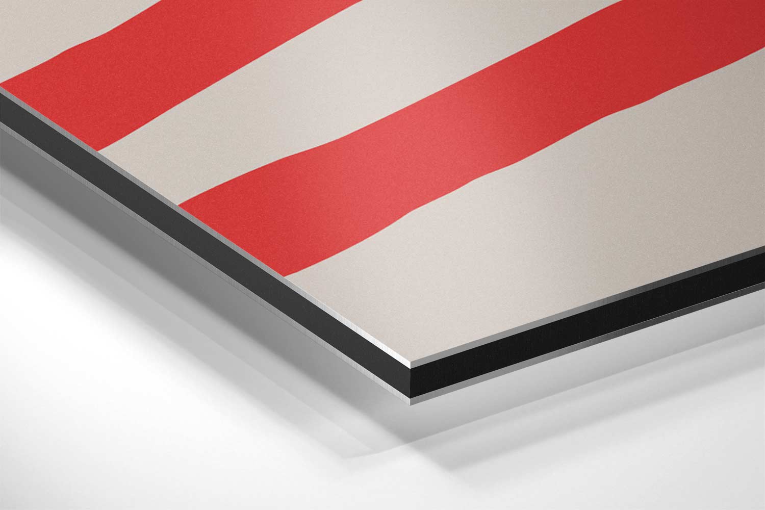Speelse Strepen en Puntjes Kunstwerk-canvas-dibond-plexiglas-wanddecoratie-WallArtistic