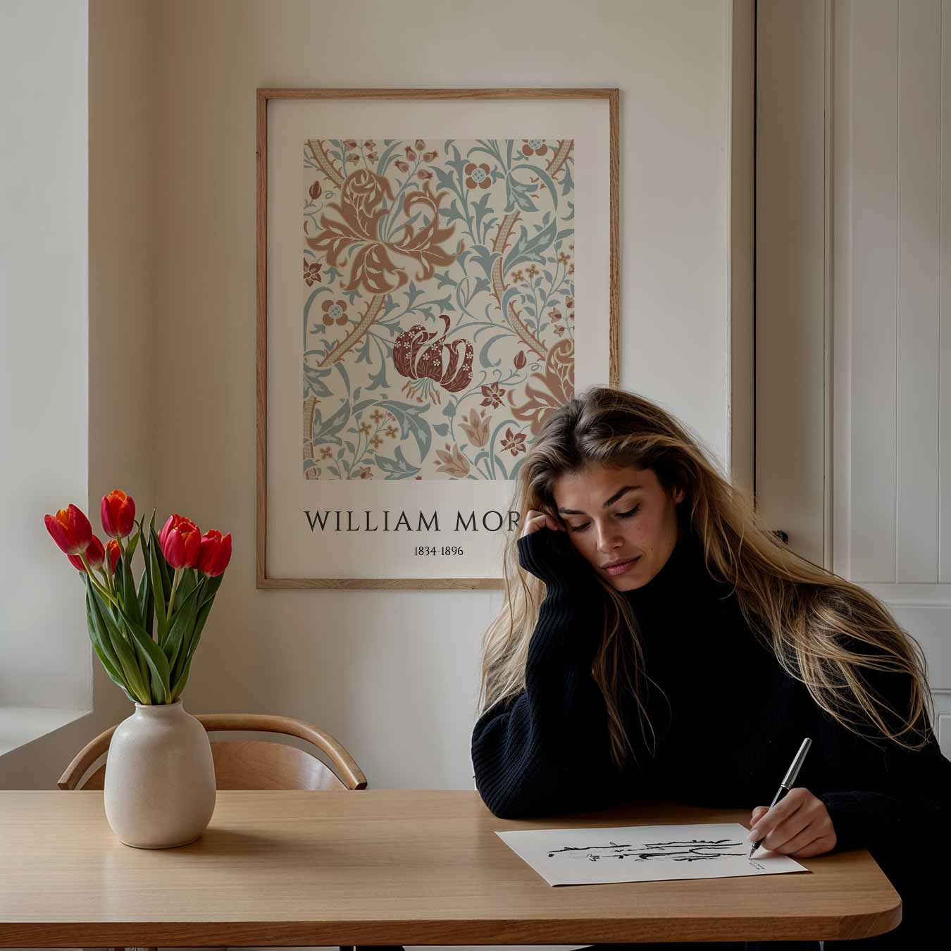 William Morris Bloemenpracht Poster