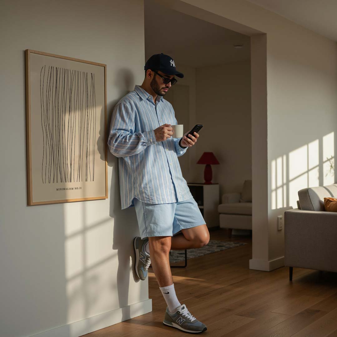 Minimalistische Lijnkunst Poster-WallArtistic