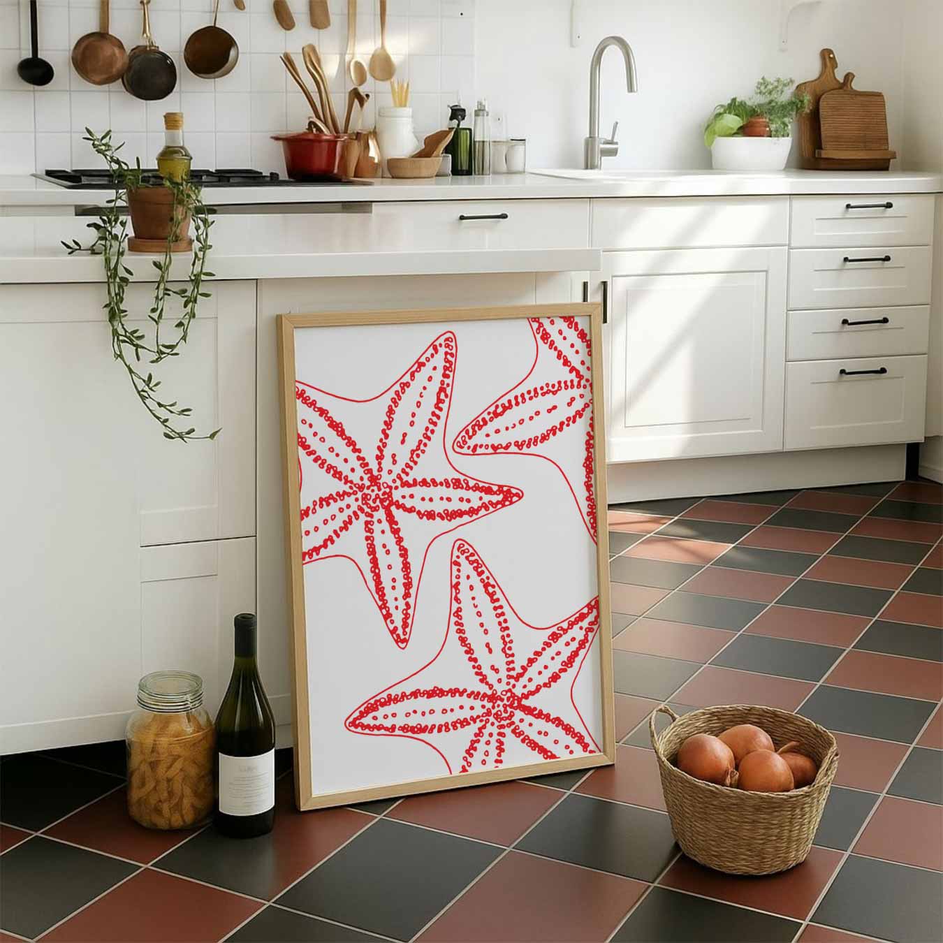 Sterren in de Oceaan Poster-WallArtistic