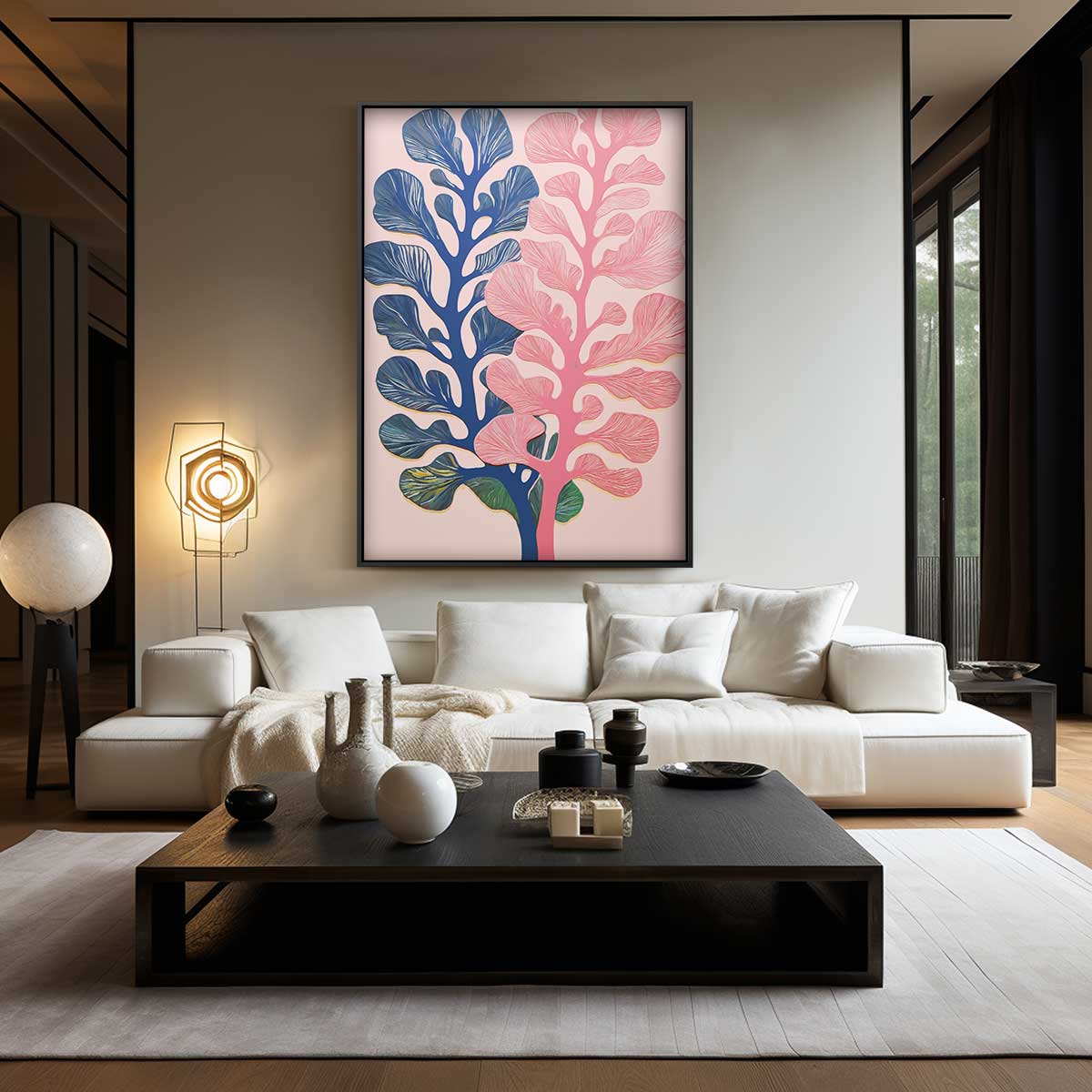 Bloeiende Fantasie Kunstwerk-canvas-dibond-plexiglas-wanddecoratie-WallArtistic