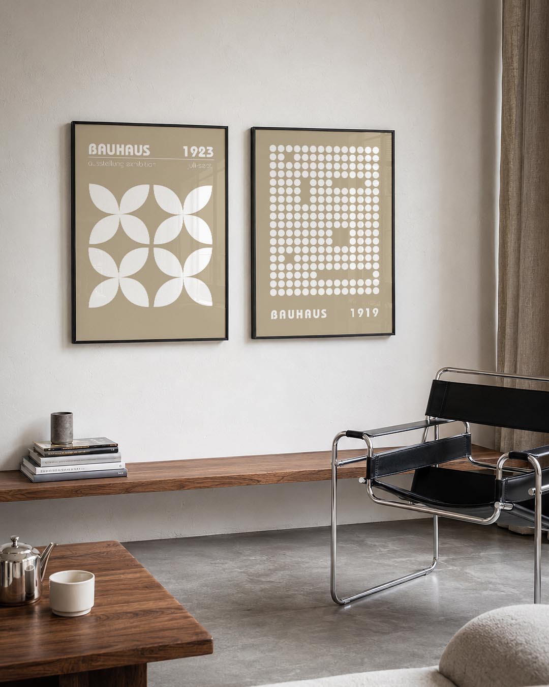 Vormritme en kleur Posterset