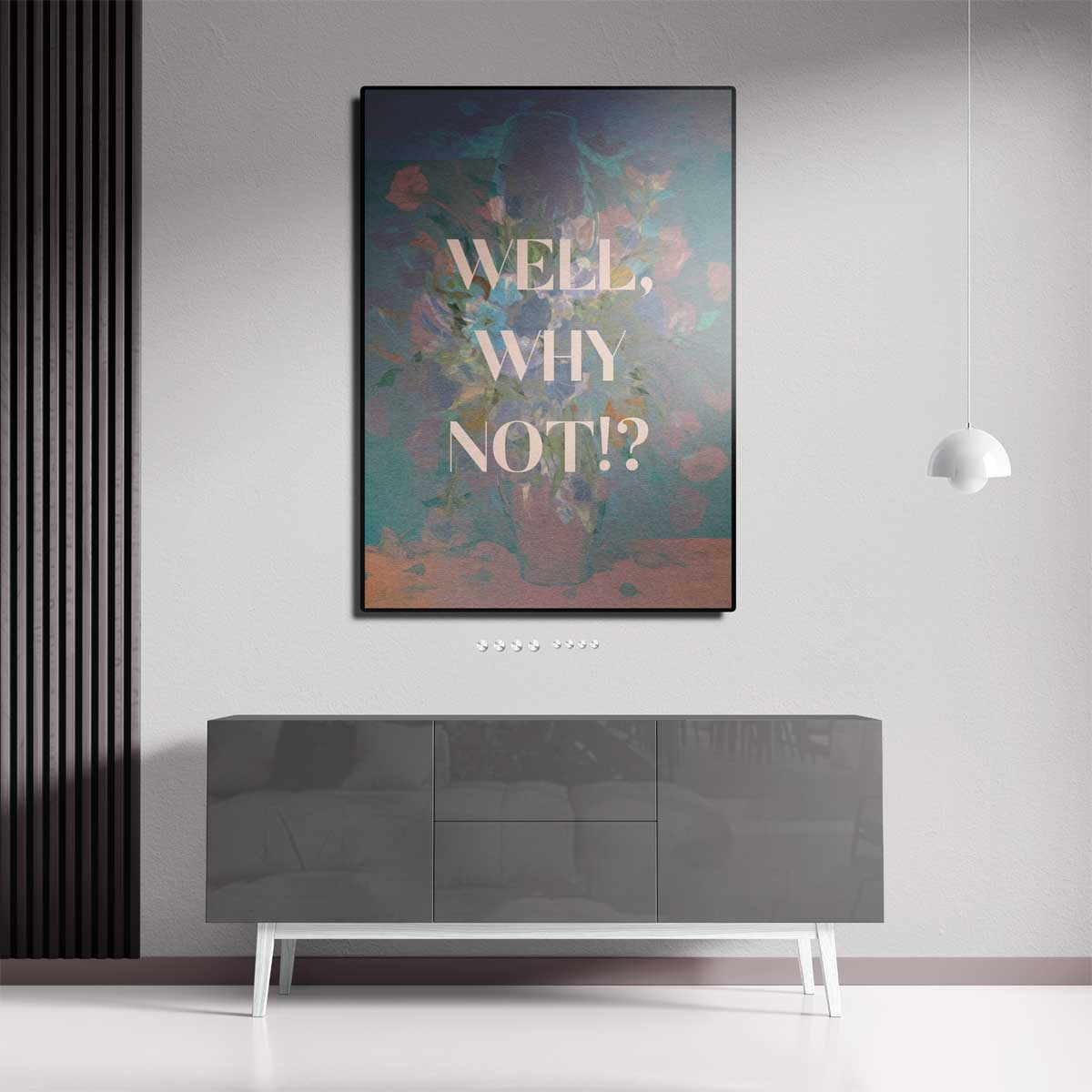 Kleurrijke Droom Bloemen Kunstwerk-canvas-dibond-plexiglas-wanddecoratie-WallArtistic