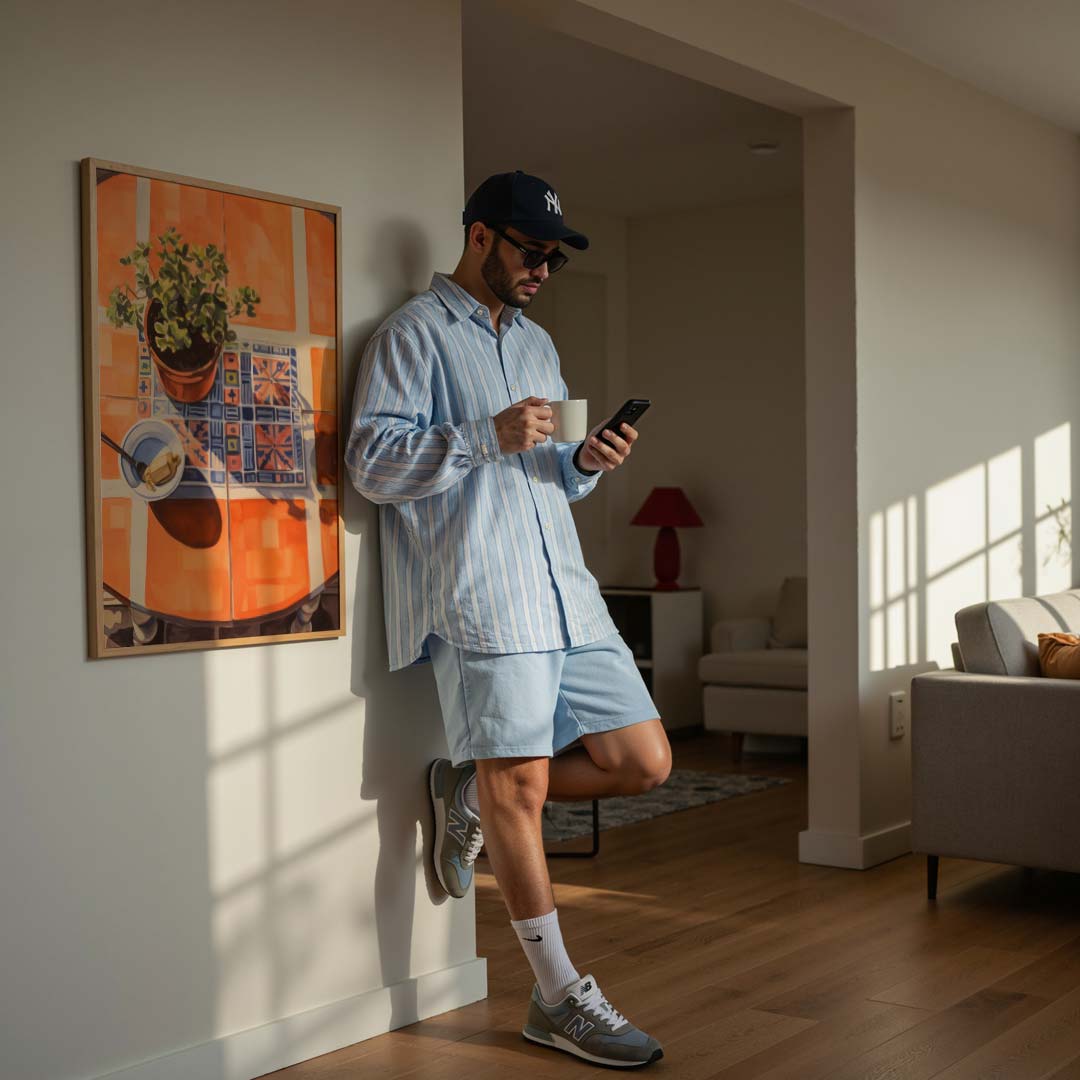 Zonnige Ochtenden Keukenposter-WallArtistic