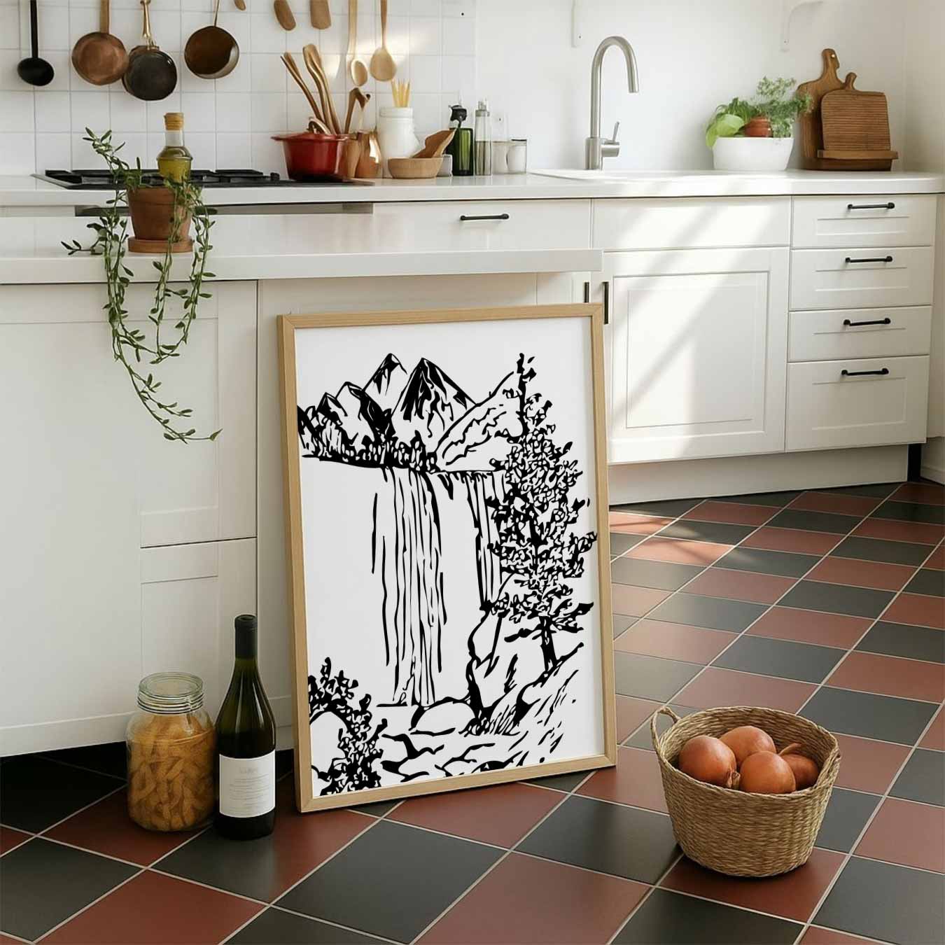 Natuurlijke Sereniteit Poster-WallArtistic