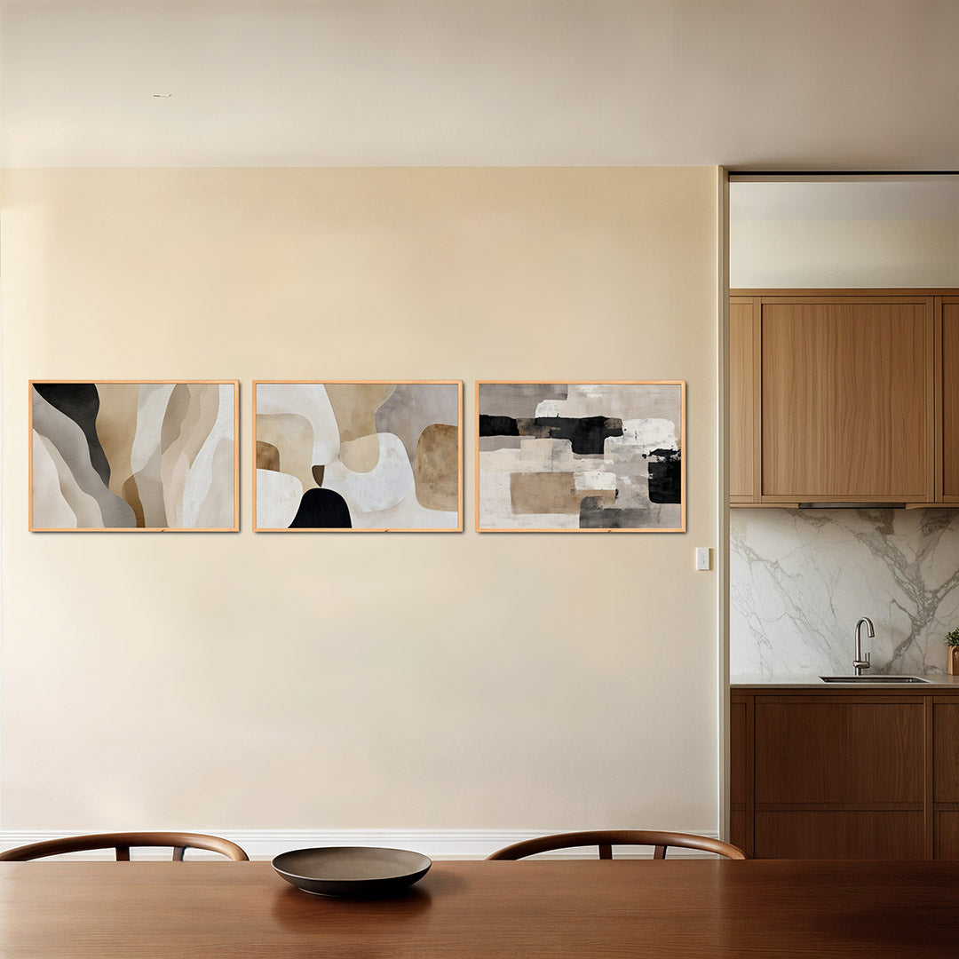 Zachte vormen Posterset