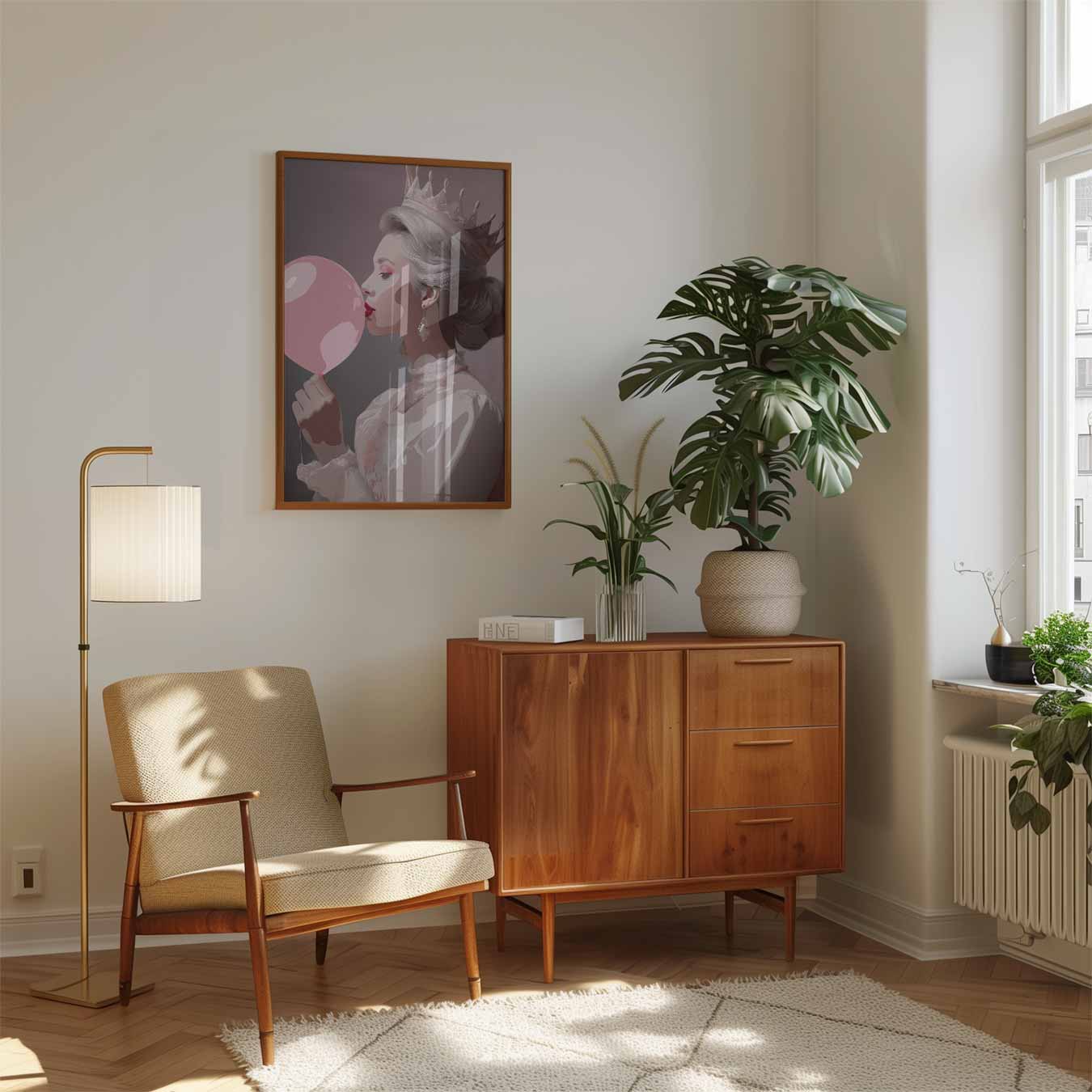 Koningin van Bubblegum Poster