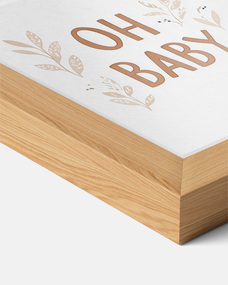 Oh Baby! Botanische Poster-WallArtistic