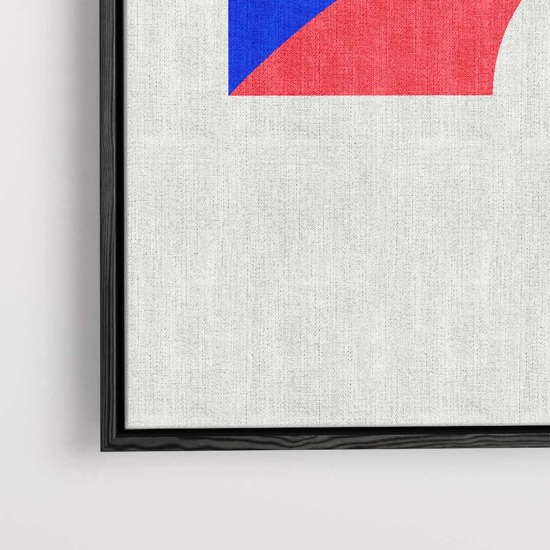 Bauhaus Geometrische Stijl Poster Kunstwerk-canvas-dibond-plexiglas-wanddecoratie-WallArtistic