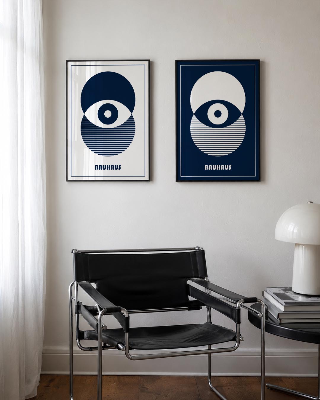 Cirkel en lijnen Posterset
