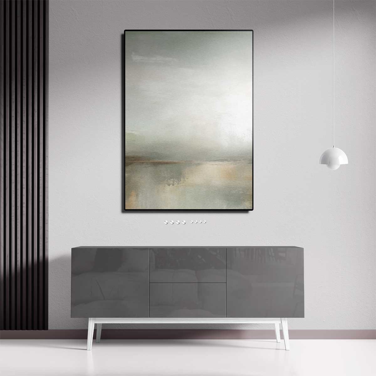 "Rustgevende Horizont" Kunstwerk-canvas-dibond-plexiglas-wanddecoratie-WallArtistic