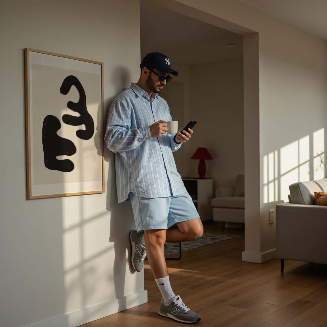 Organische Abstractie Poster-WallArtistic