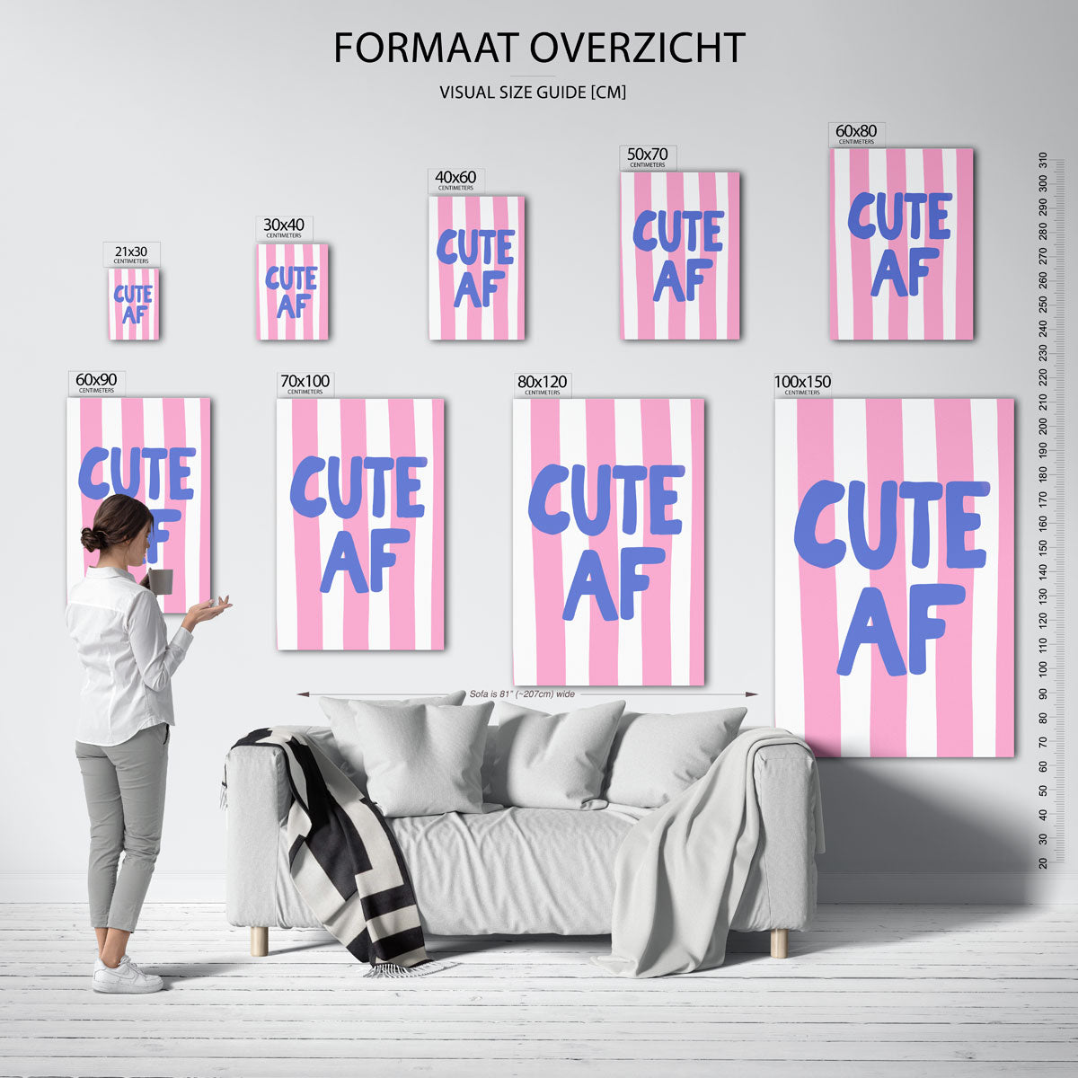Cute af Poster