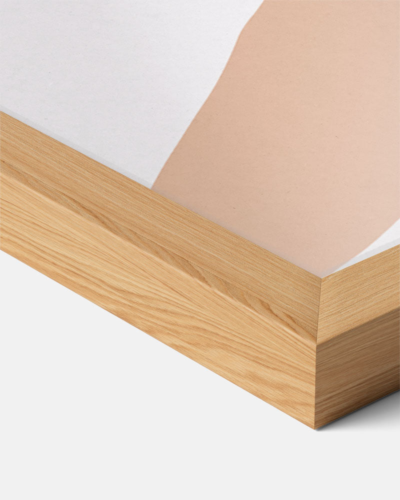 Abstracte Aardetinten Poster-WallArtistic