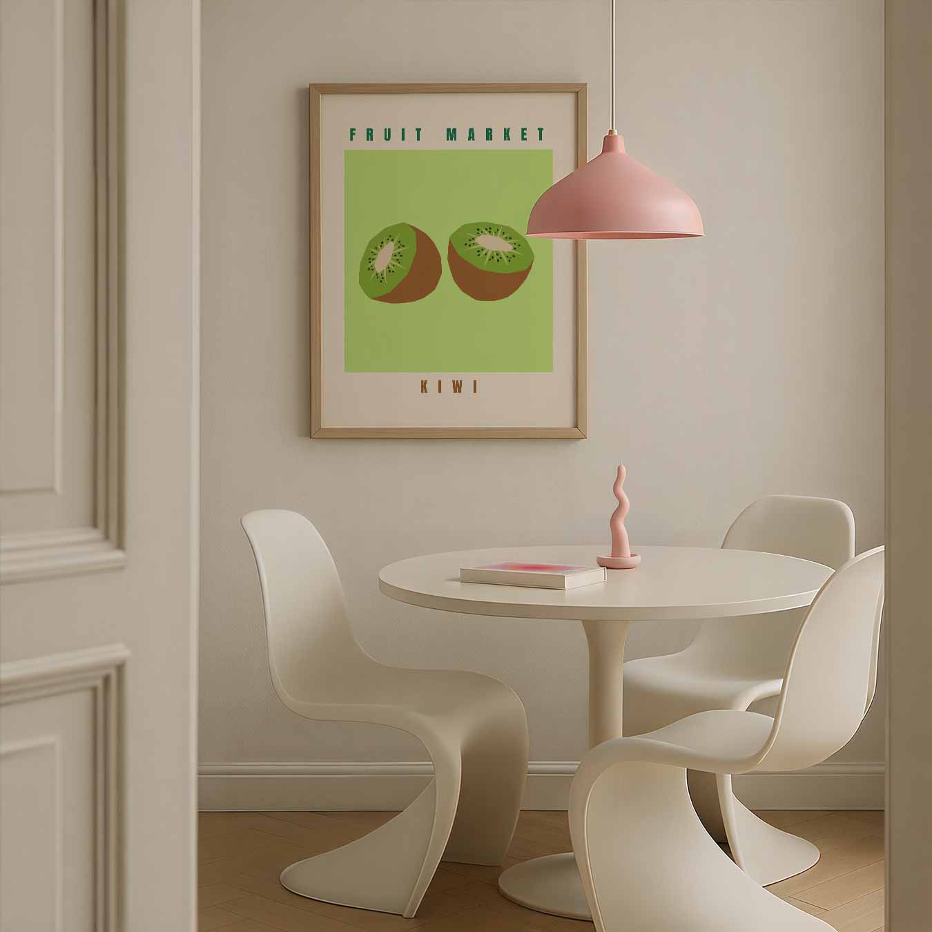 Kiwi Fruit Market Poster-WallArtistic