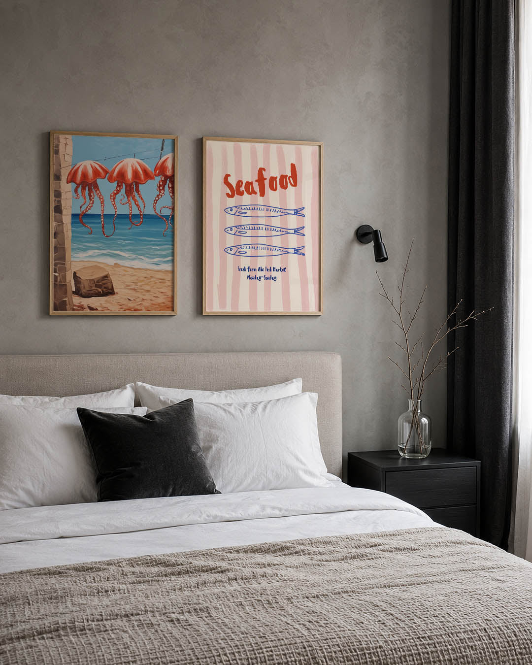 Zwevende kwallen Posterset