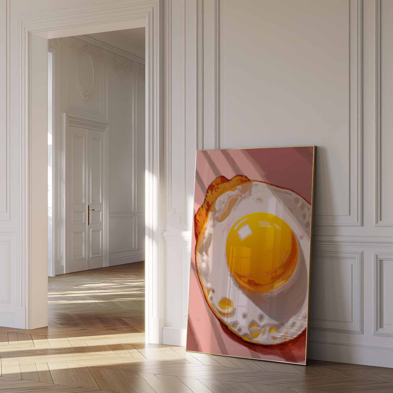 Sunny Breakfast Delight Poster