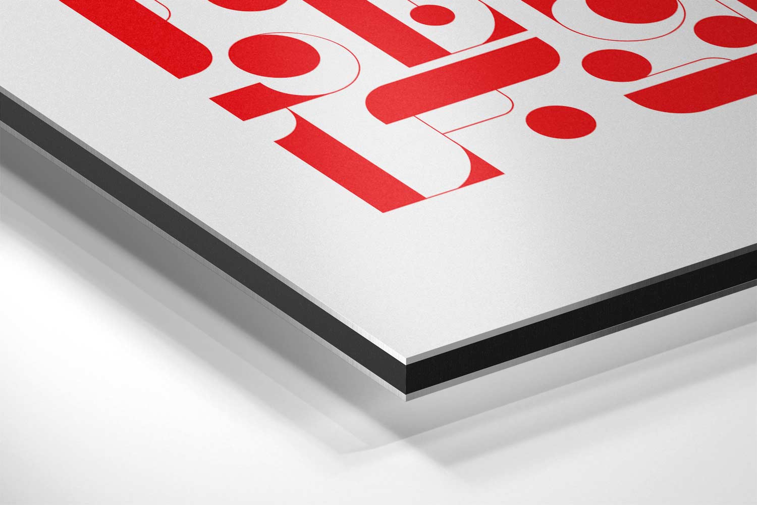 Kleurrijke Geometrische Abstractie Kunstwerk-canvas-dibond-plexiglas-wanddecoratie-WallArtistic