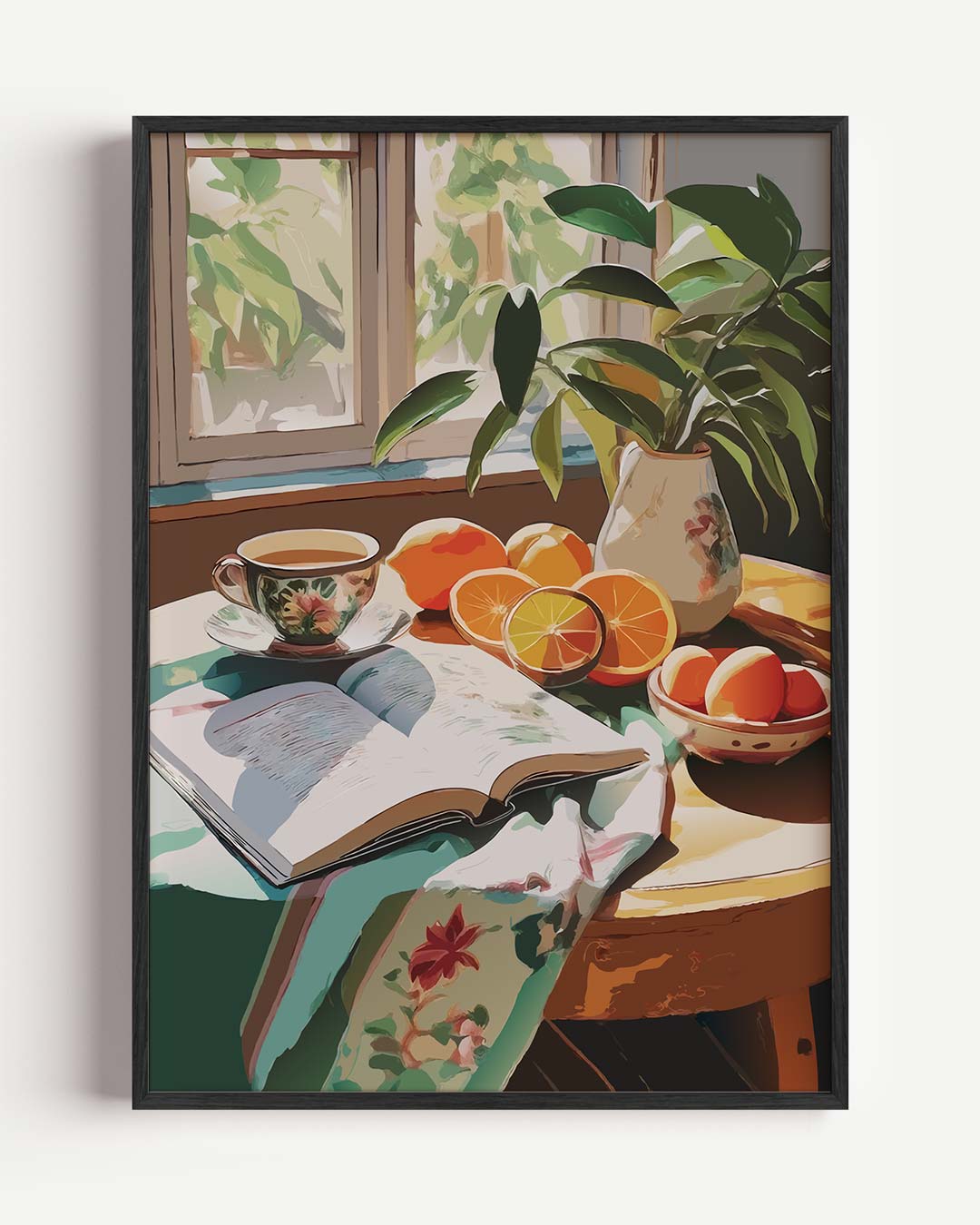 Zonnige Ochtenden Poster-WallArtistic