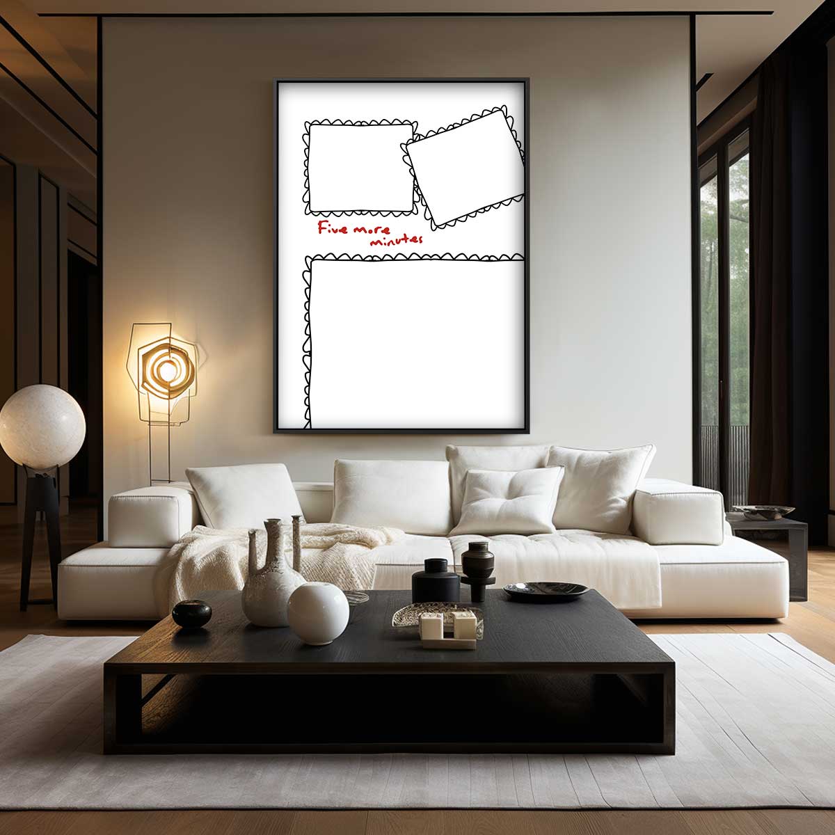 Five More Minutes Kunstwerk-canvas-dibond-plexiglas-wanddecoratie-WallArtistic