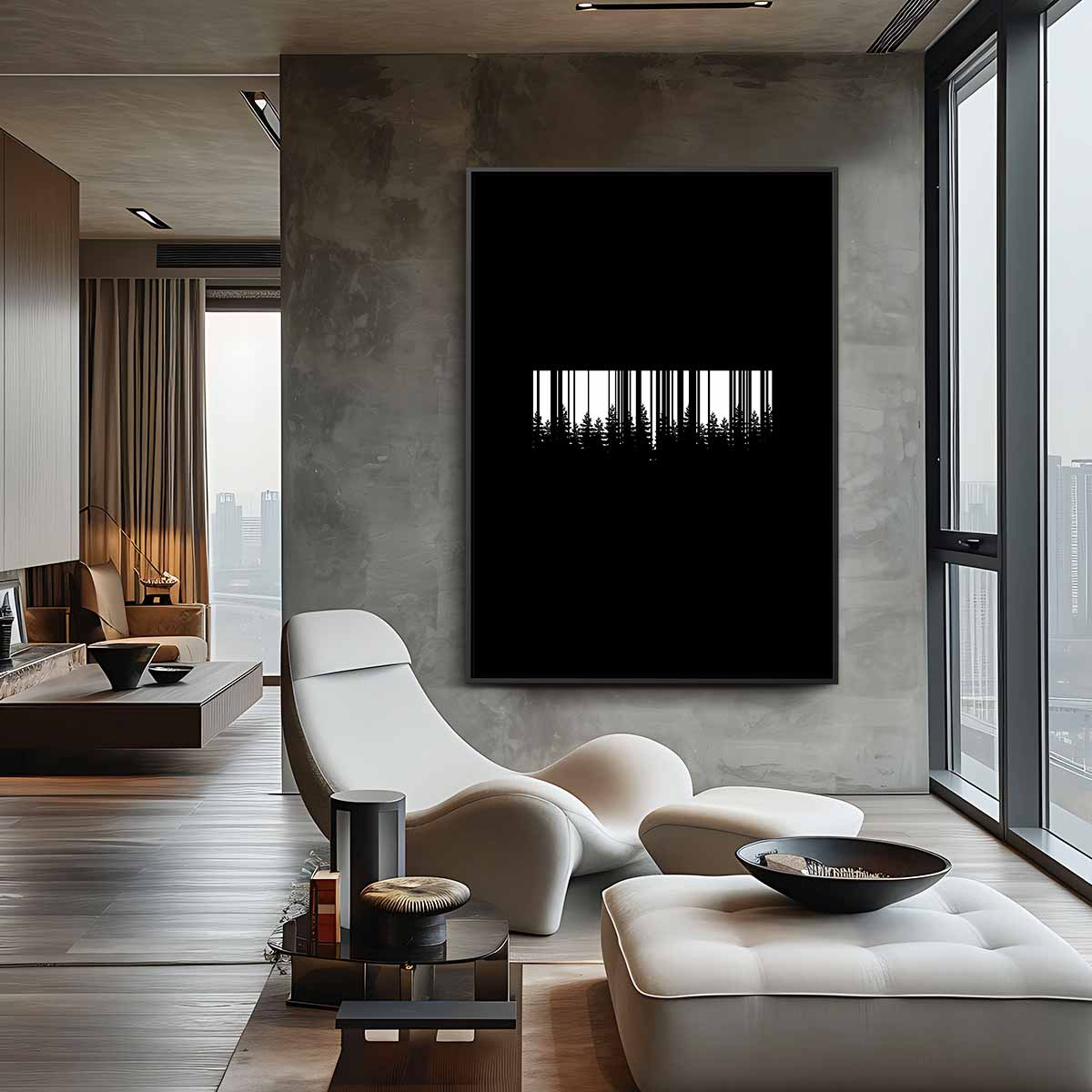 Abstract kunstwerk Kunstwerk-canvas-dibond-plexiglas-wanddecoratie-WallArtistic