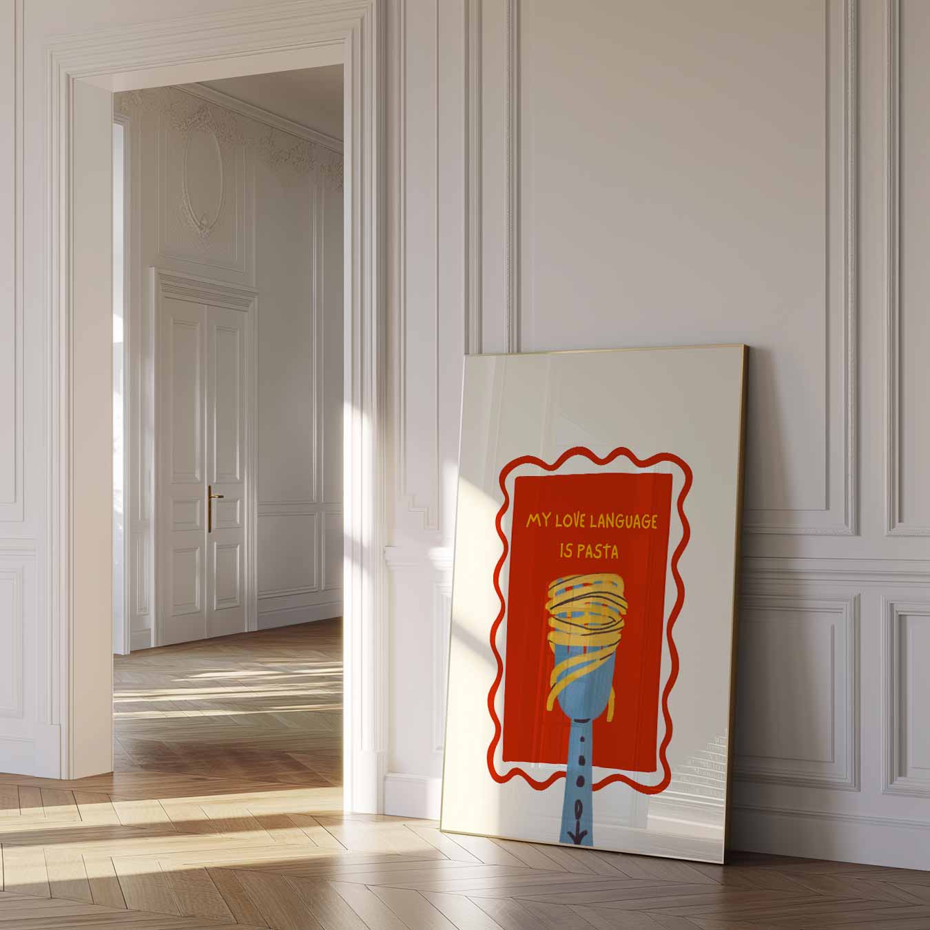 Pasta Liefdestaal Poster