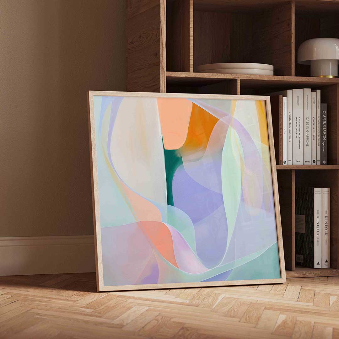 Abstracte vormen Poster