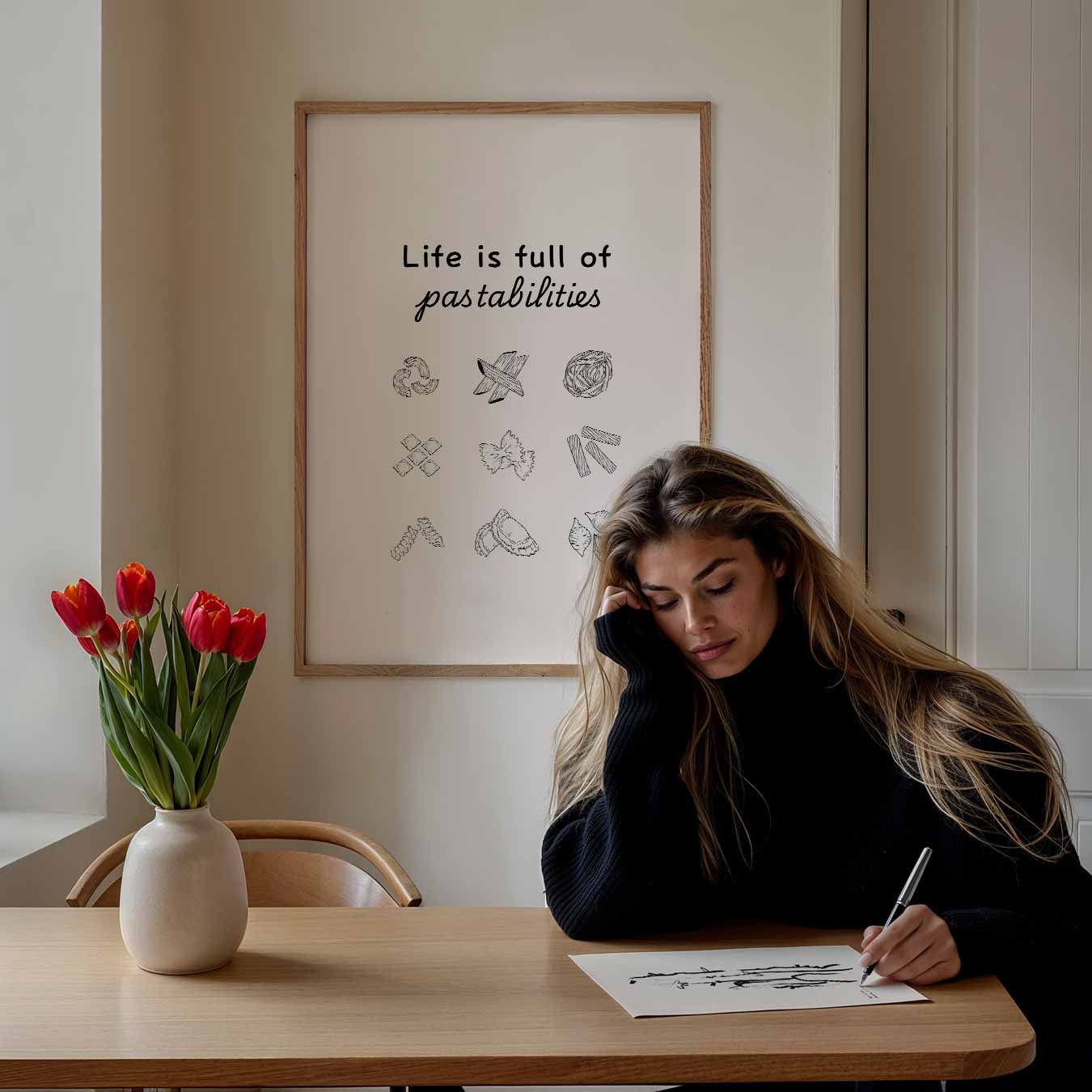 Pasta Mogelijkheden Poster