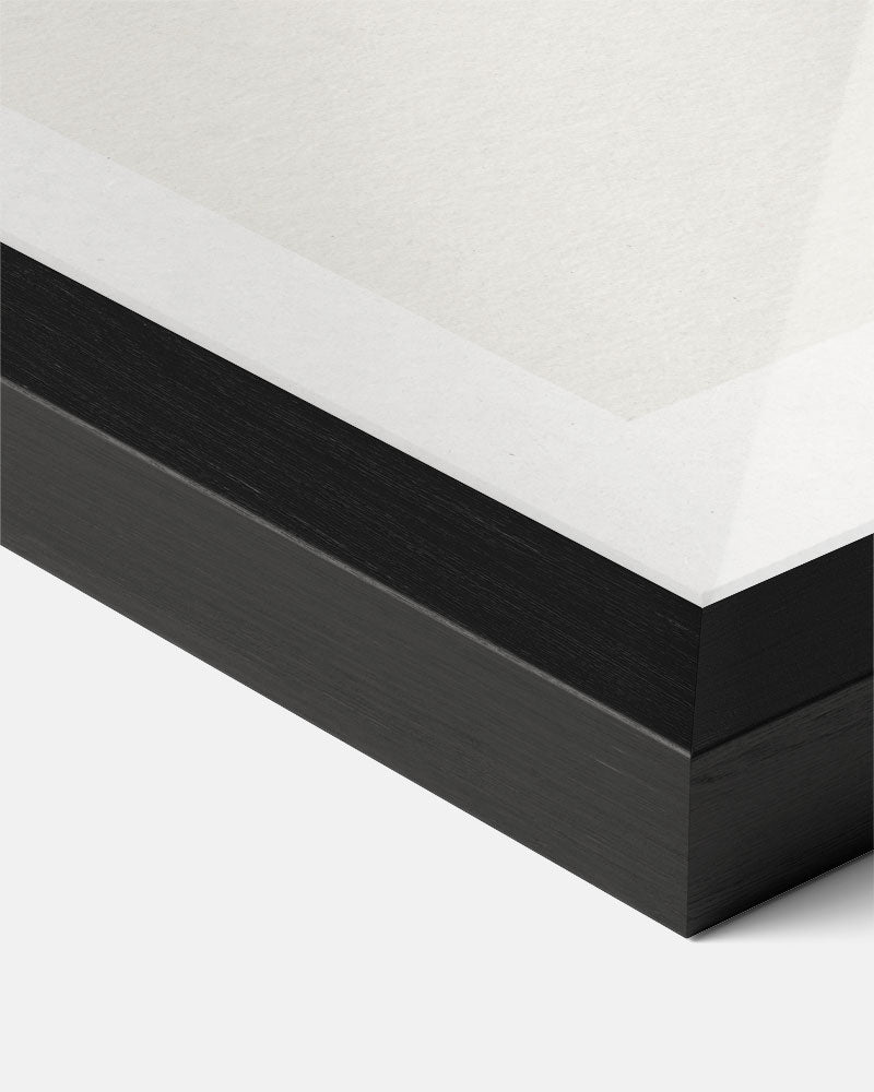 Wintermarkt Illustratie Poster-WallArtistic