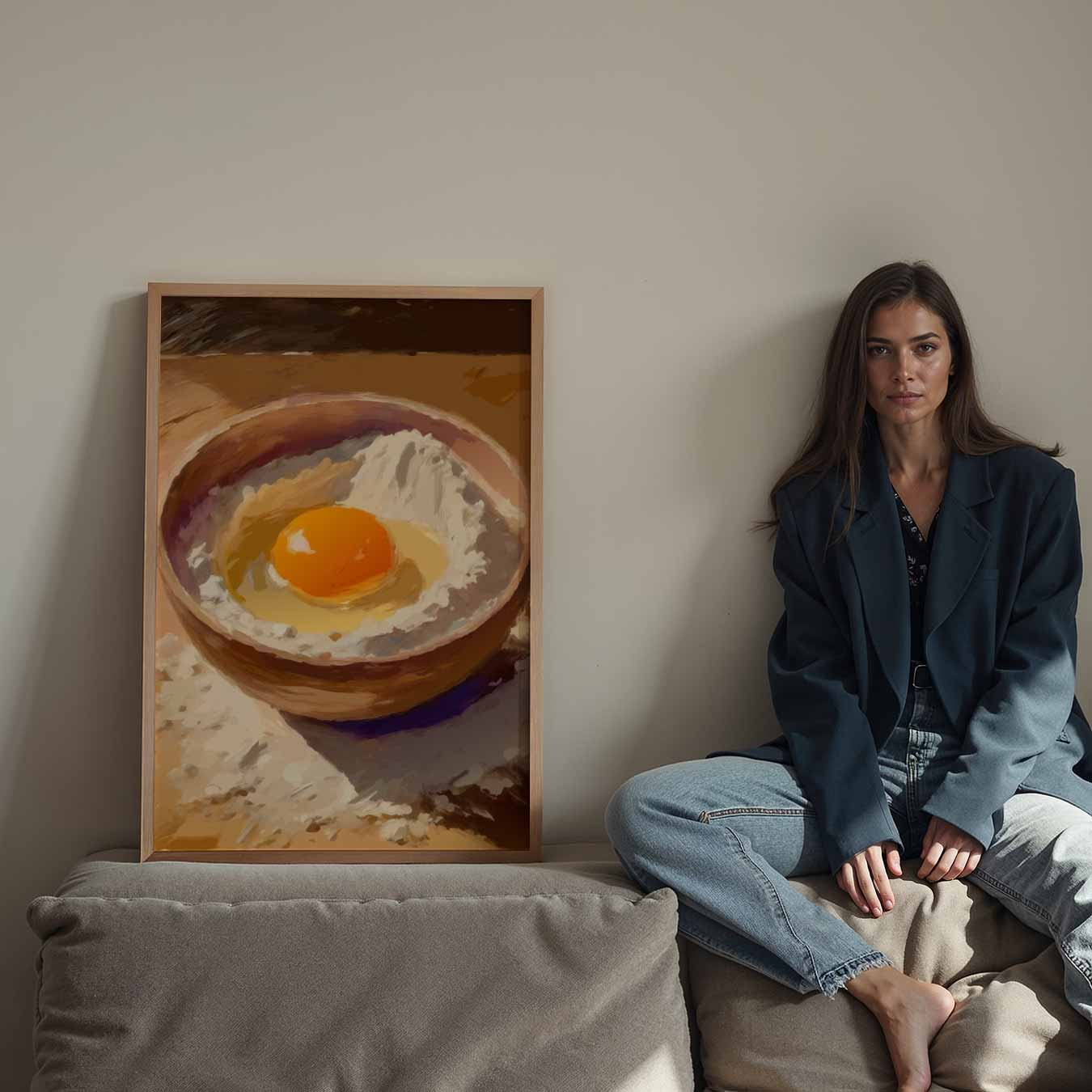 Keuken Kunst: Koken met Passie Poster-WallArtistic