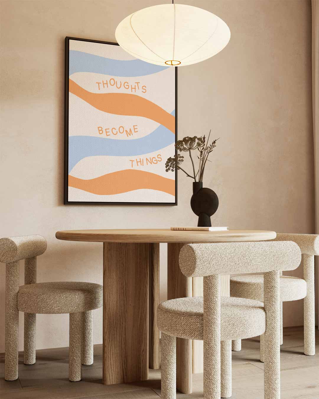 Inspirerende Gedachtegolven Kunstwerk-canvas-dibond-plexiglas-wanddecoratie-WallArtistic
