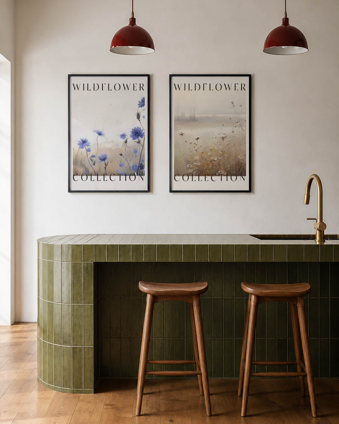 Bloemrijke harmonie Posterset