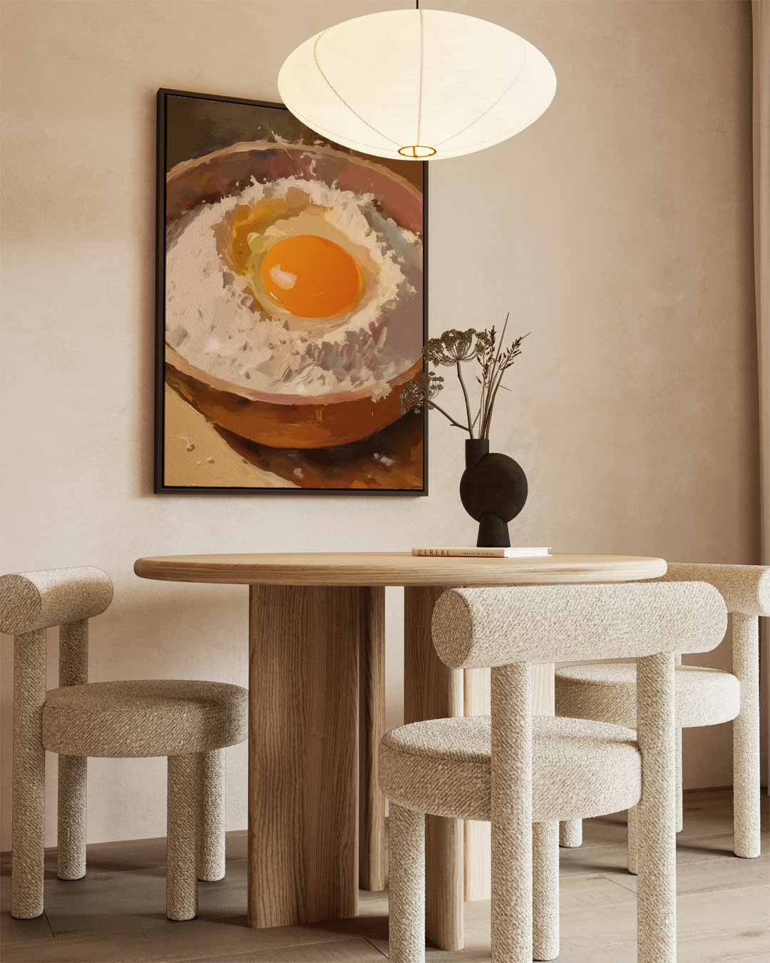 Het Perfecte Bakmoment Kunstwerk-canvas-dibond-plexiglas-wanddecoratie-WallArtistic