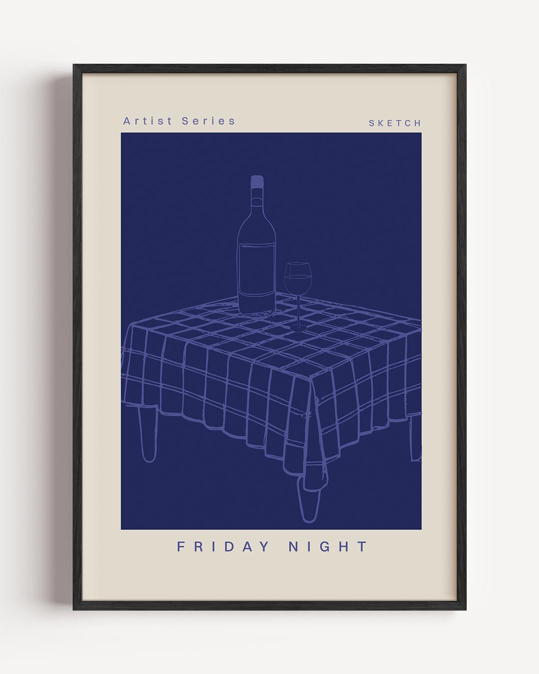 Friday Night Vibes Poster-WallArtistic